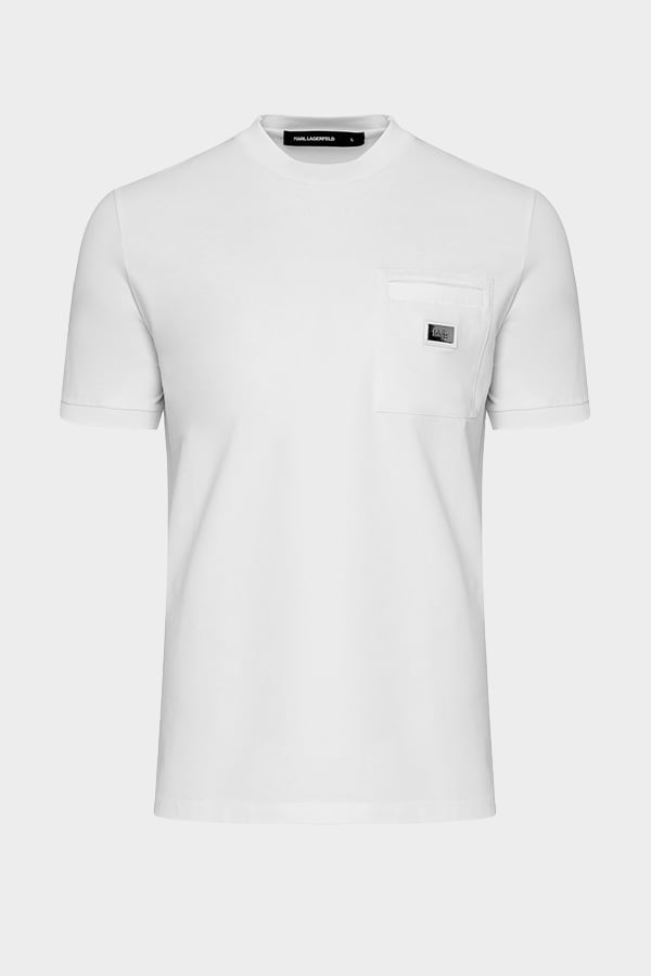 ΑΝΔΡΙΚΗ ΜΠΛΟΥΖΑ KARL LAGERFELD - 10 ΛΕΥΚΟ